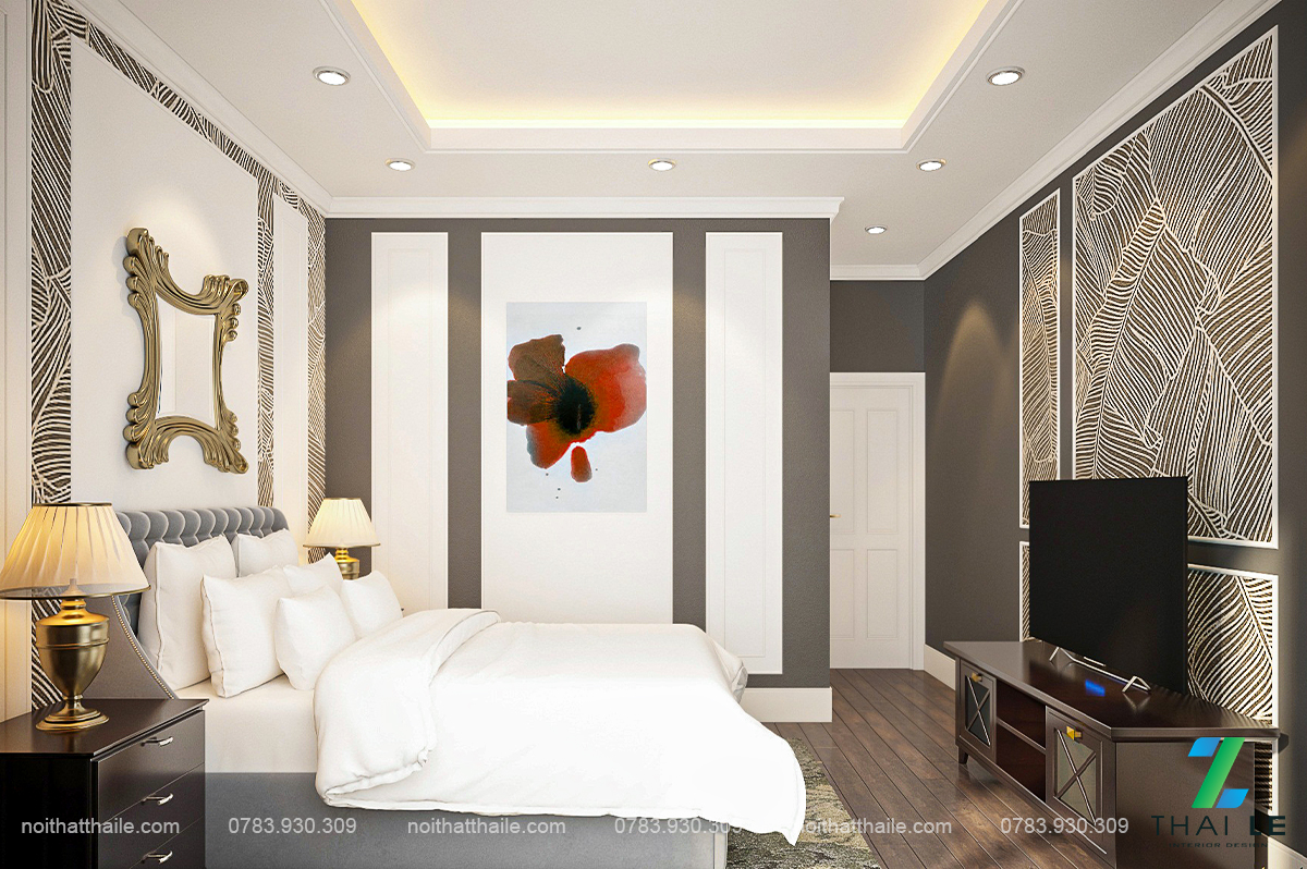 Thiết kế nội thất biệt thự Trần Não Thảo Điền
